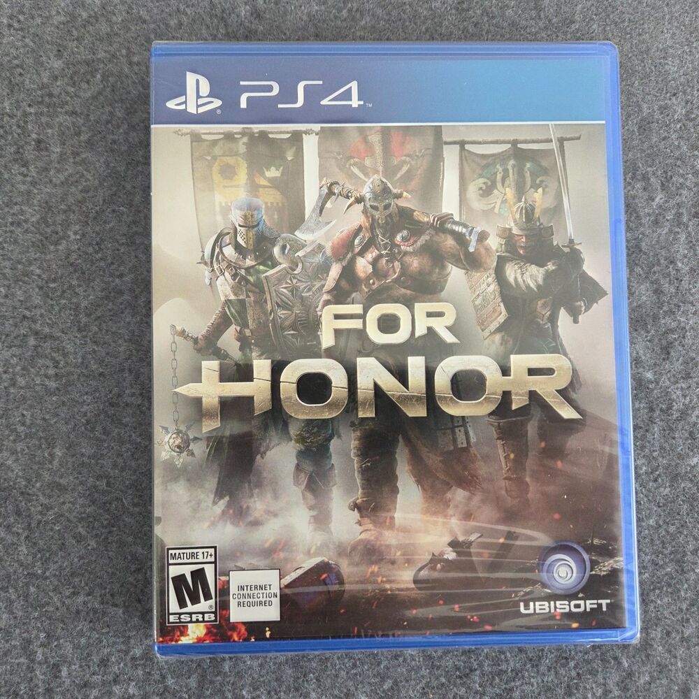 For Honor PS4 New Sealed Ubisoft Knights Vikings Samurai Rated M